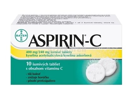 ASPIRIN C tbl eff (strip papier/PE/Al/Surlyn) 1x10 ks